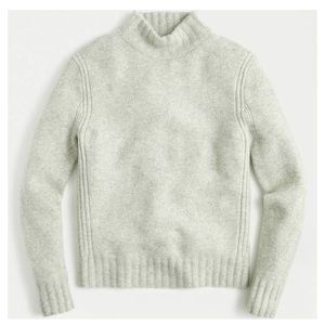 J. Crew Mock Neck Turtleneck in Supersoft Yarn